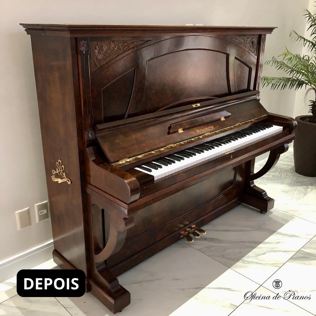 Restauração, Afinação, Transporte Manutenção, Compra e Venda.