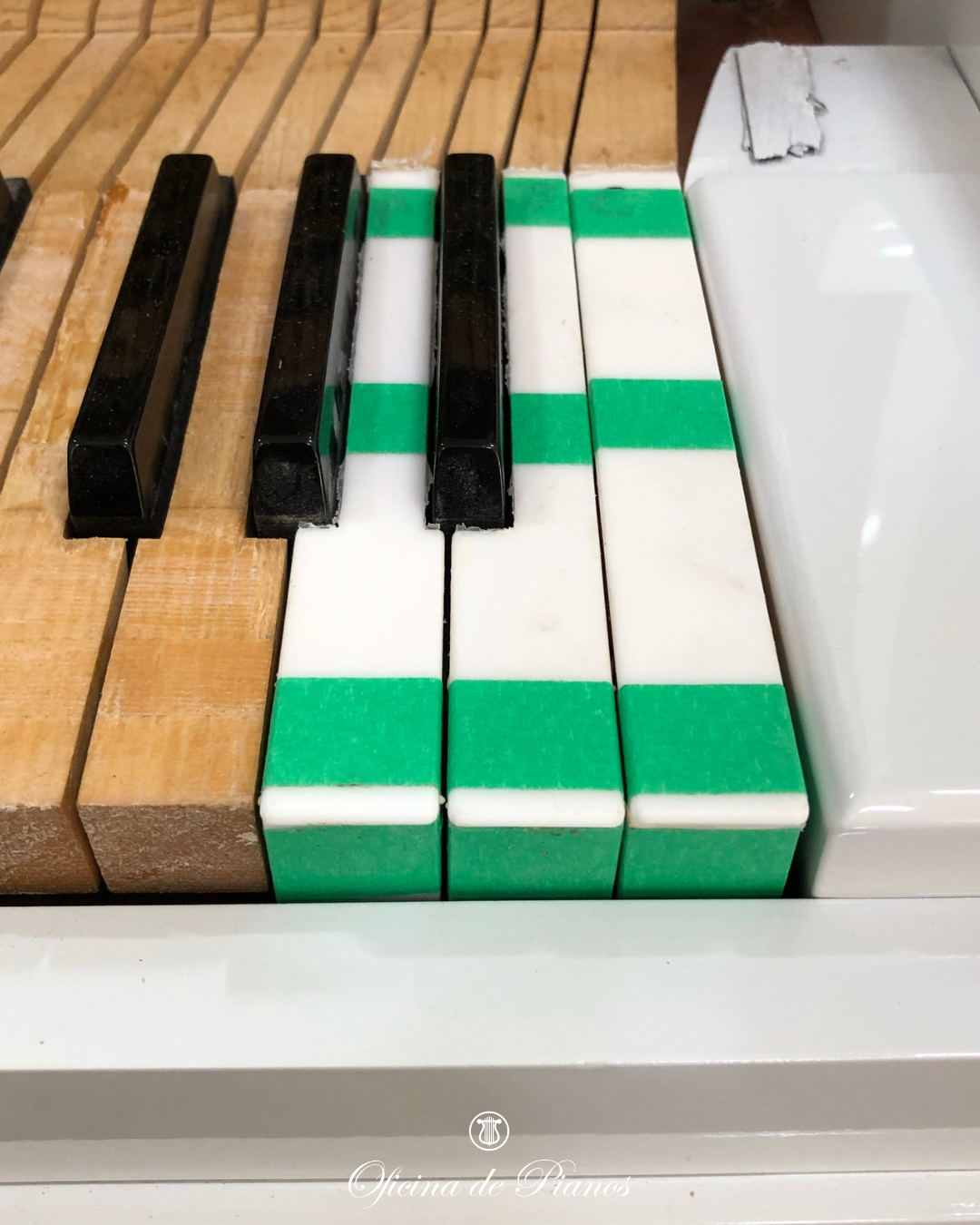 Restauração, Afinação, Transporte Manutenção, Compra e Venda.