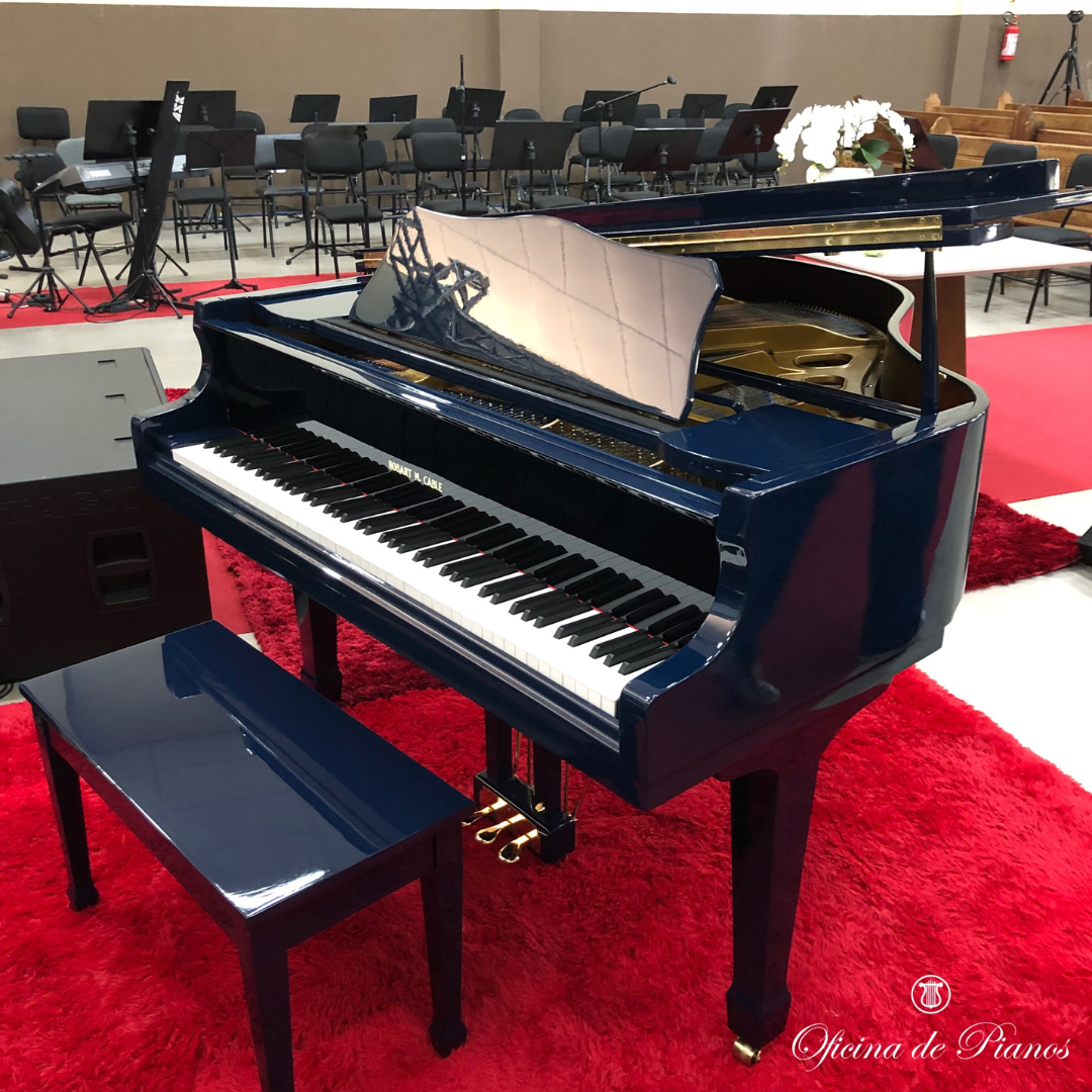 Empresa especializada em pianos acústicos. Restauração, afinação, manutenção, transporte, compra e venda.
