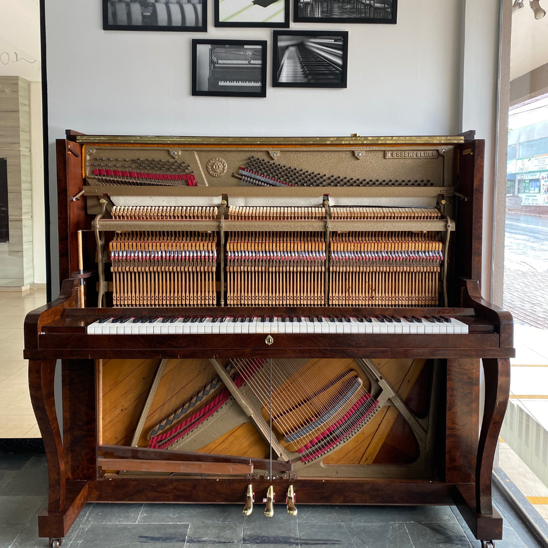 Empresa especializada em pianos acústicos. Restauração, afinação, manutenção, transporte, compra e venda.